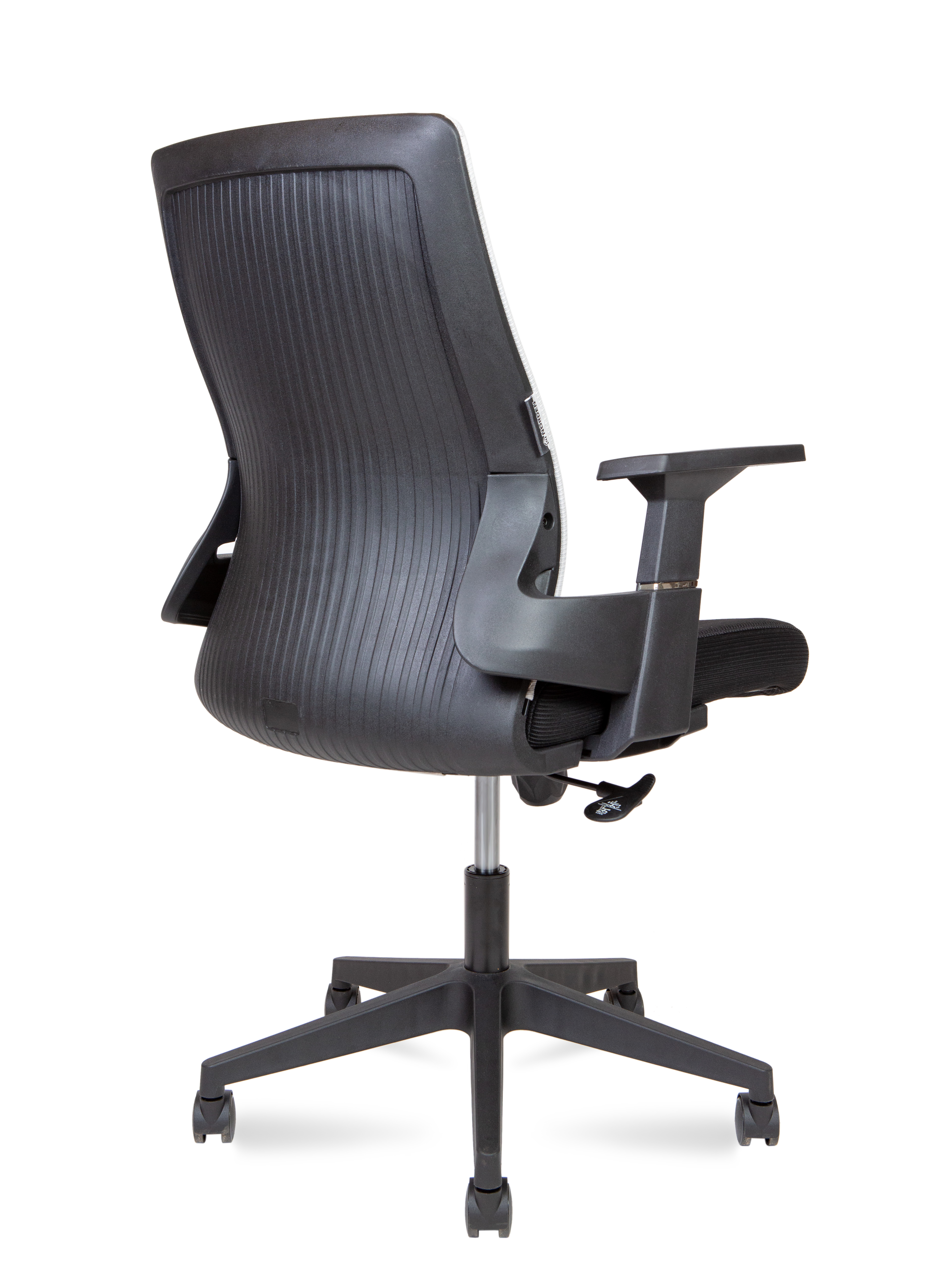 Кресло офисное  Norden  / Terra LB / черный пластик / серая сетка / черная ткань
