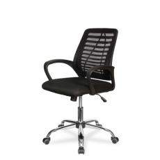 Кресло оператора современного дизайна CLG-422 MXH-B College ткань/сетка