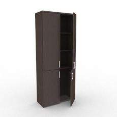 Шкаф для документов высокий закрытый 790x370x1960 2Ш.005.5 Style