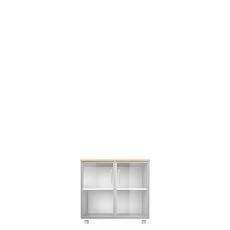 Шкаф низкий со стеклянными дверьми 800х400х750 DG72.40 System Cabinet