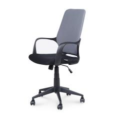 Кресло офисное Norden / Стиль / черный пластик / серая спинка / черная сидушка