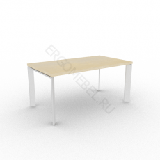 Стол 1600x900x770 FE160 цвет каркаса белый Fermo Metal