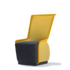 Кресло с низкой спинкой Nitze ткань