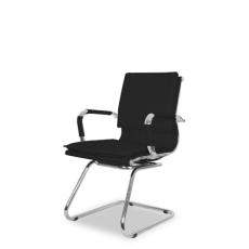 Кресло посетителя бизнес класса CLG-617 LXH-C College кожа PU